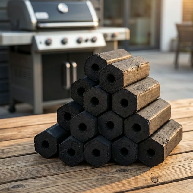 Hexagonal Shape Charcoal